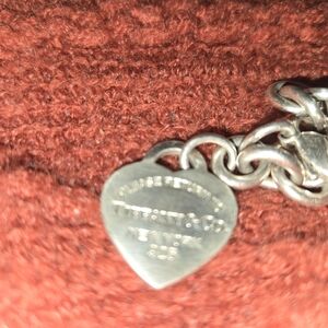 Tiffany & Co. Silver Heart Bracelet